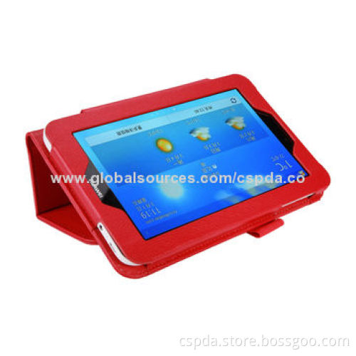 PU Leather Back Standing Cases for Huawei Media Pad Youth2 S7-721U with Elastic BandNew